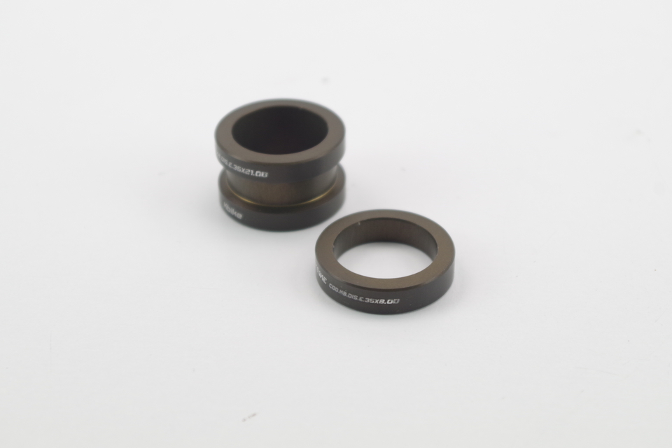Kbike Lightweight Front Axle Wheel Spacers for Ducati Models Kbike Lightweight Front Axle Wheel Spacers for Ducati Models